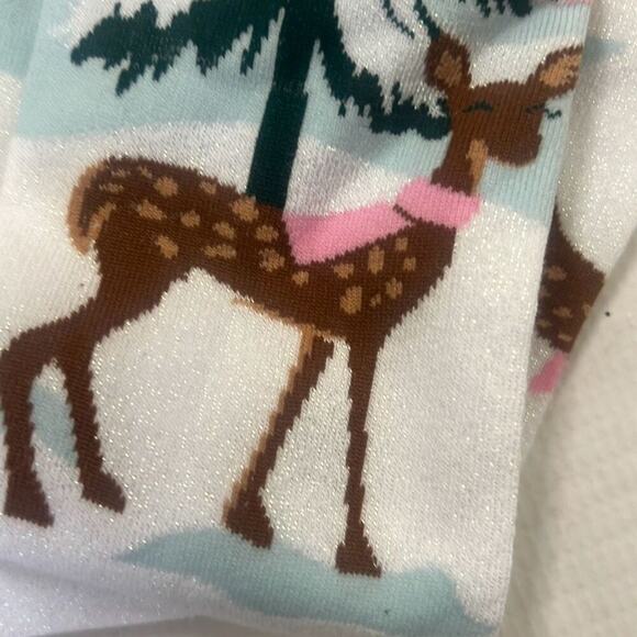 NWT Sock It To Me Womens Doe-nt Forget Your Scarf‎ Knee High Socks - Picture 3 of 5